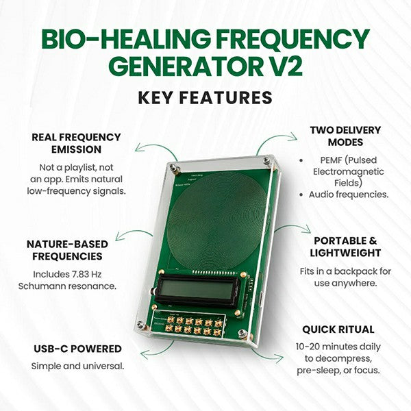 Bio-Healing Frequency Generator V2