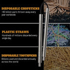PlayStix: The 5-in-1 Titanium EDC Chopsticks & Fidget Tool