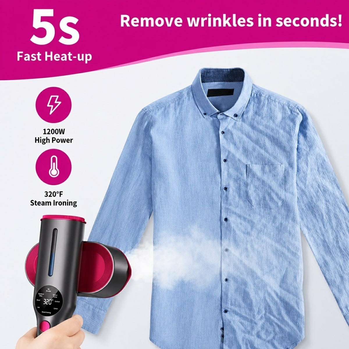 Steamfy – Professional Portable Steamer
